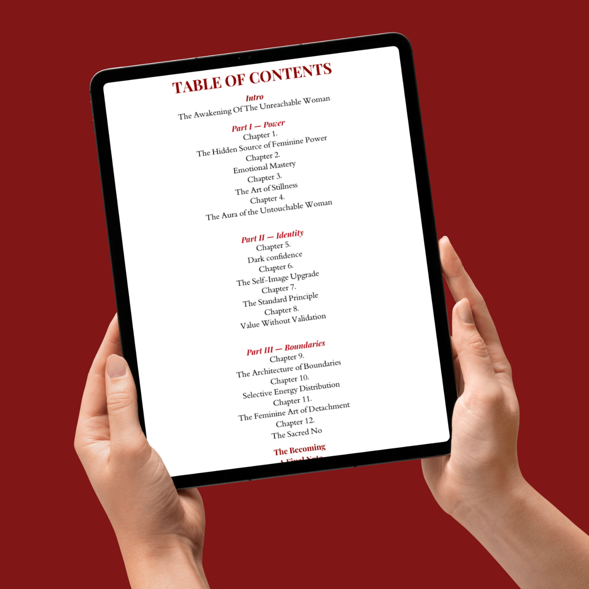 The Secret Codes of Power, Confidence & Boundaries